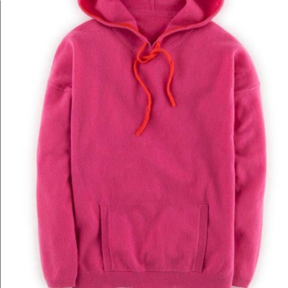 boden cashmere hoodie
